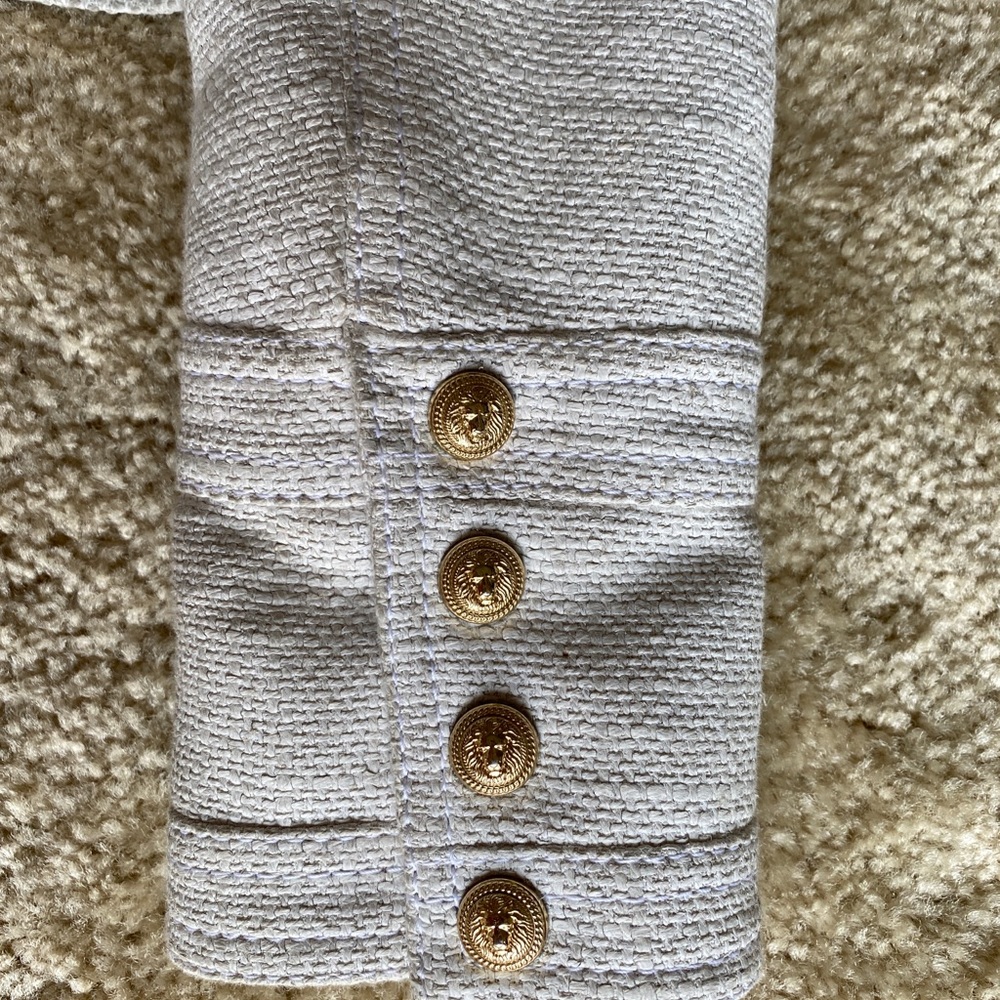Balmain linen blazer 36 - Picture 6 of 7